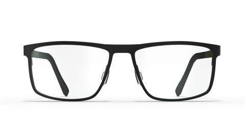 Lunettes de vue homme Blackfin black/olive green | Blackfin