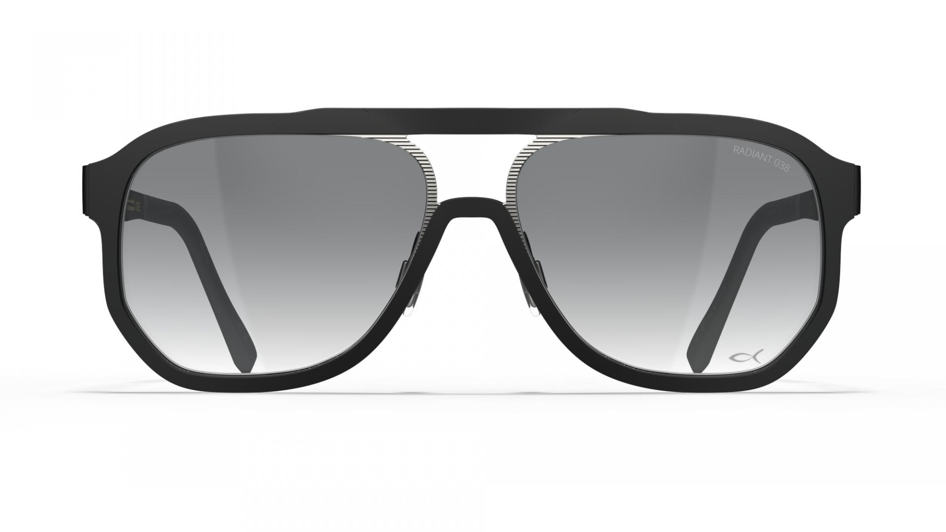 Occhiali da sole uomo Blackfin black/shiny silver Blackfin