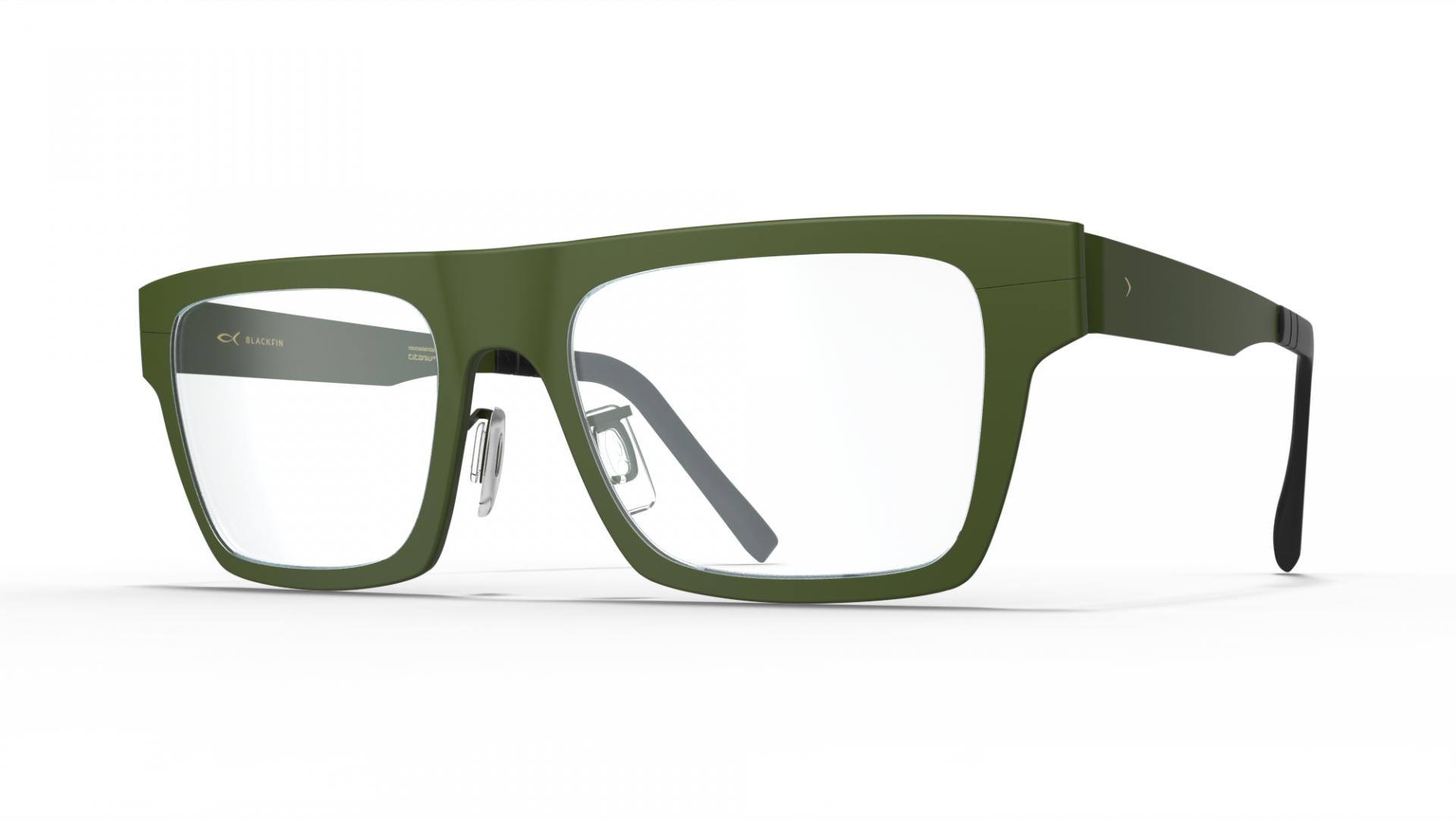 Designer Men Glasses Army dark green | Blackfin Knightsbridge