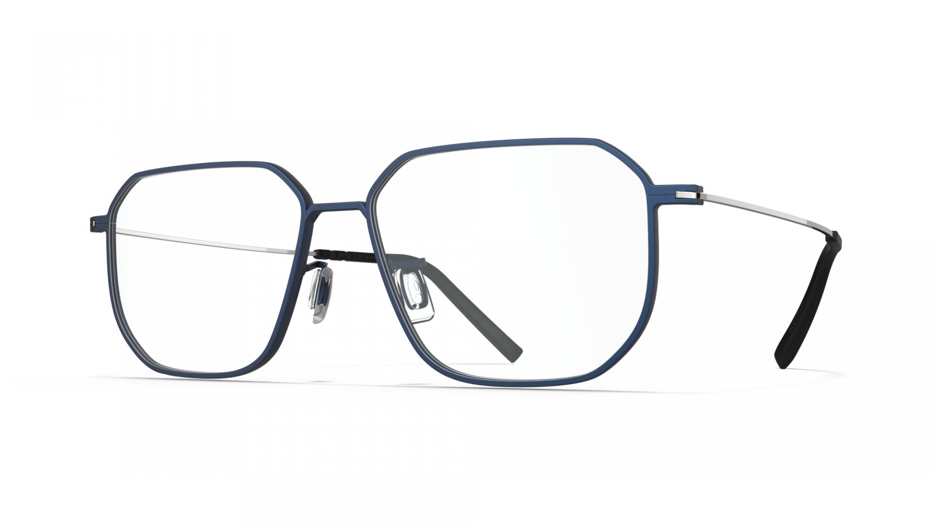 Designer Men Glasses Galaxy blue/shiny silver | Blackfin Mendocino