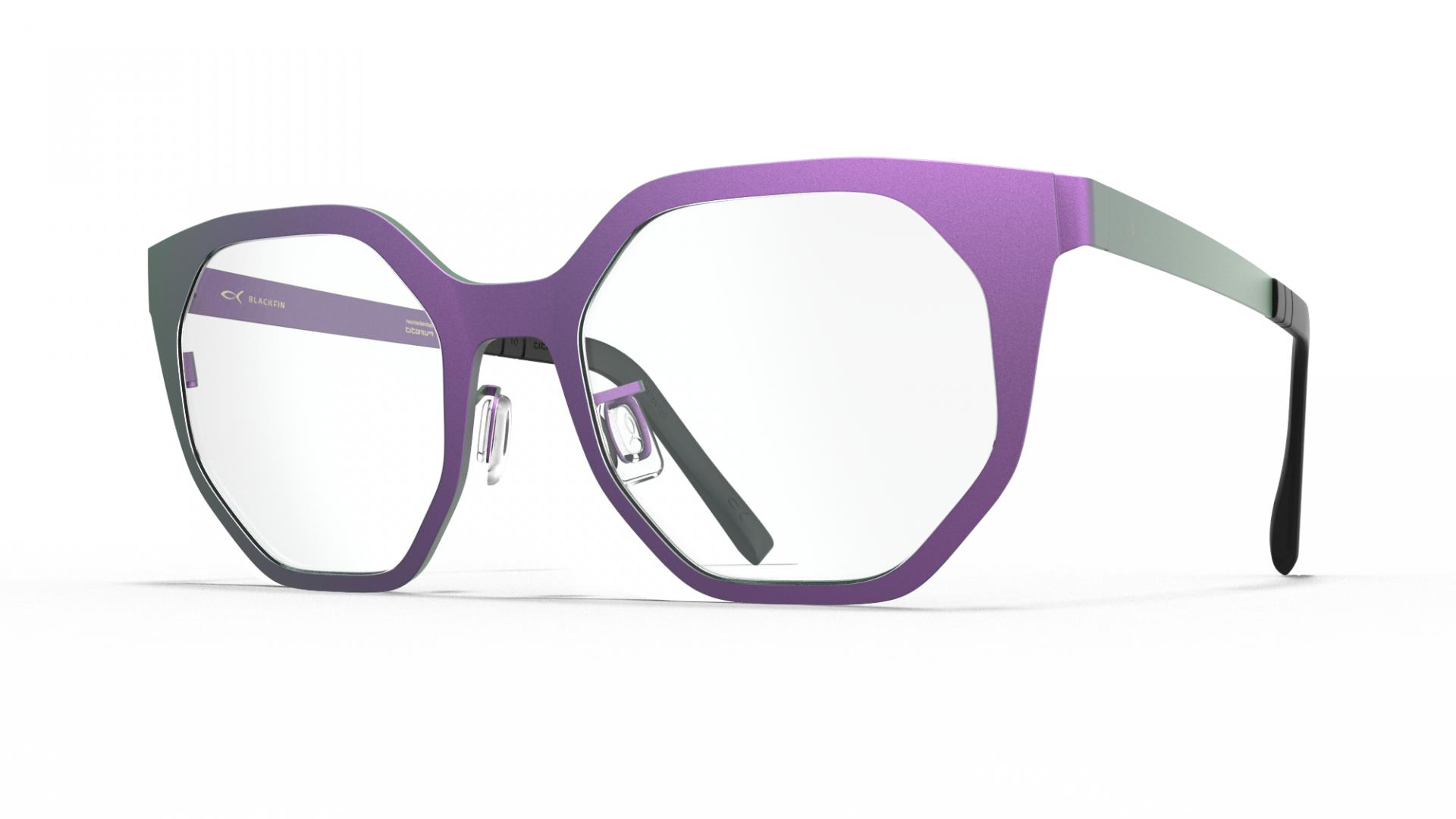 Designer Women Glasses Iridescent gray - lilac | Blackfin Islay