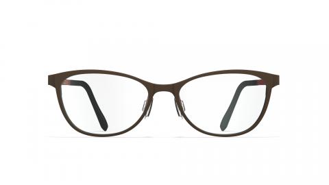 Korrektionsfassungen für Damen Moka/red | Blackfin Casey Round  