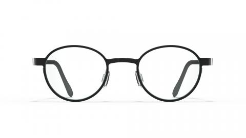 Eyeglasses Blackfin black/shiny silver | Blackfin Esbjerg