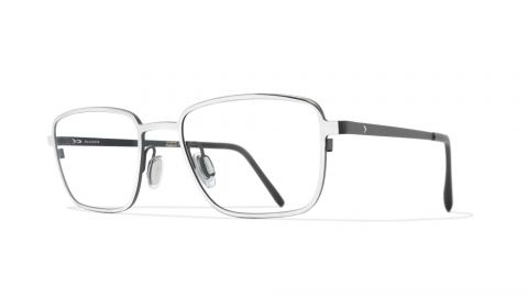 Designer Men Glasses Silver/gray | Blackfin Clyde river Squared 