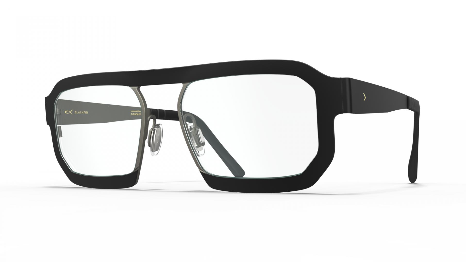 Designer Men Glasses Blackfin black/gunmetal gray | Blackfin Tao