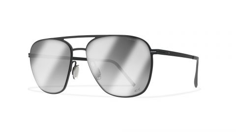 Sunglasses Shiny silver | Blackfin Zabriskie ii Squared Aviator Vintage