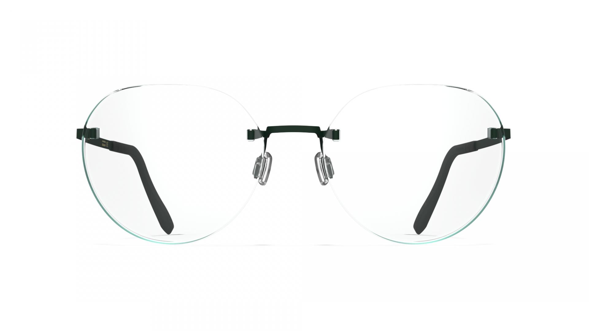 Eyeglasses Hunter green | Blackfin Aero a-n Rimless