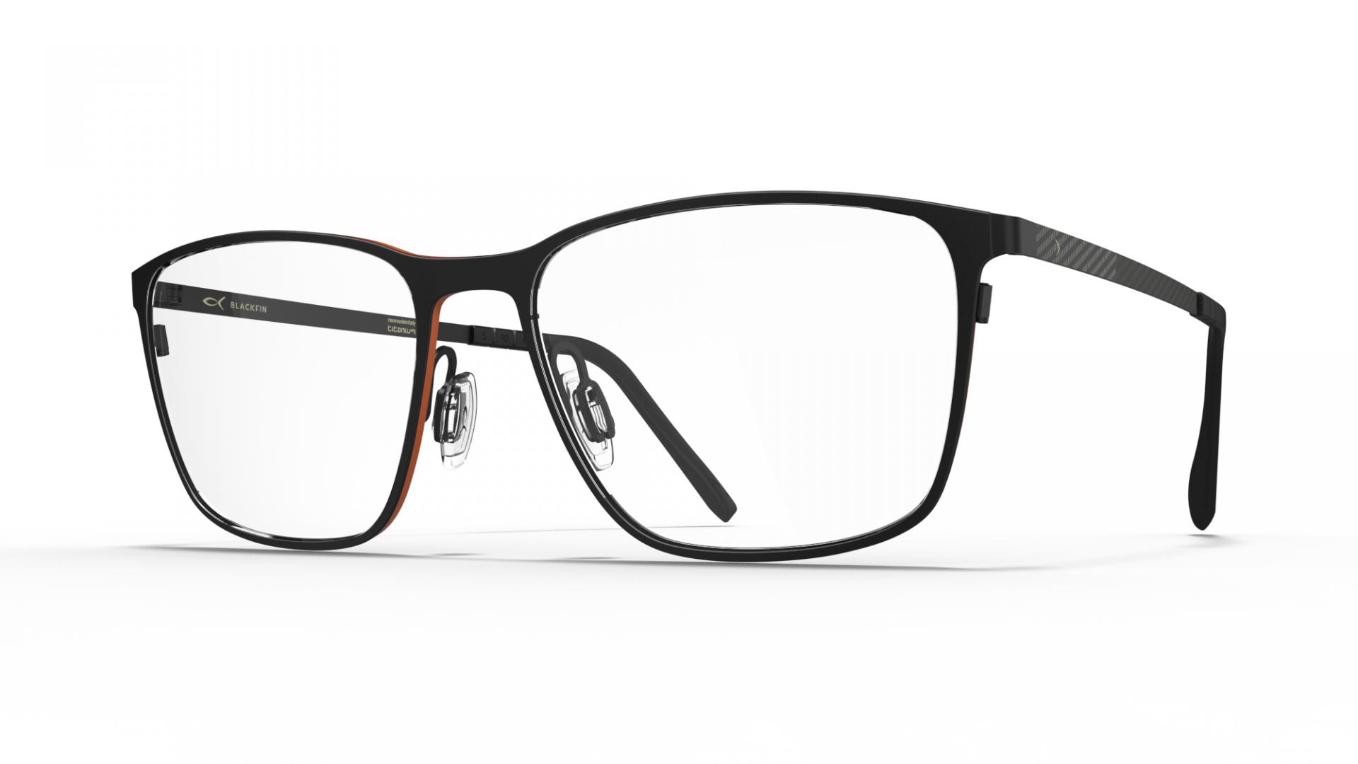 Designer Men Glasses Blackfin black/space orange | Blackfin North