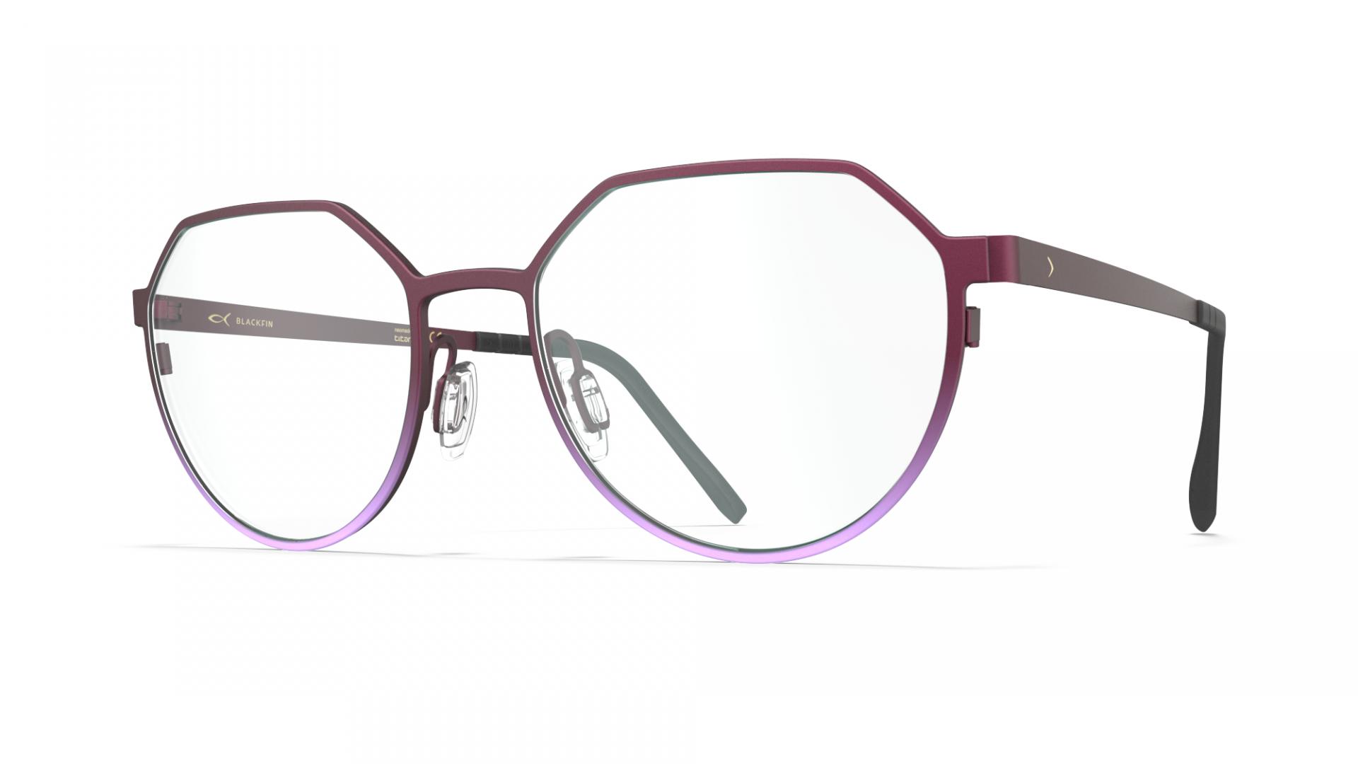 Occhiali da vista donna BLACKFIN - WINDSOR ROSSO BLU SCURO - Ottica In Vista  Store