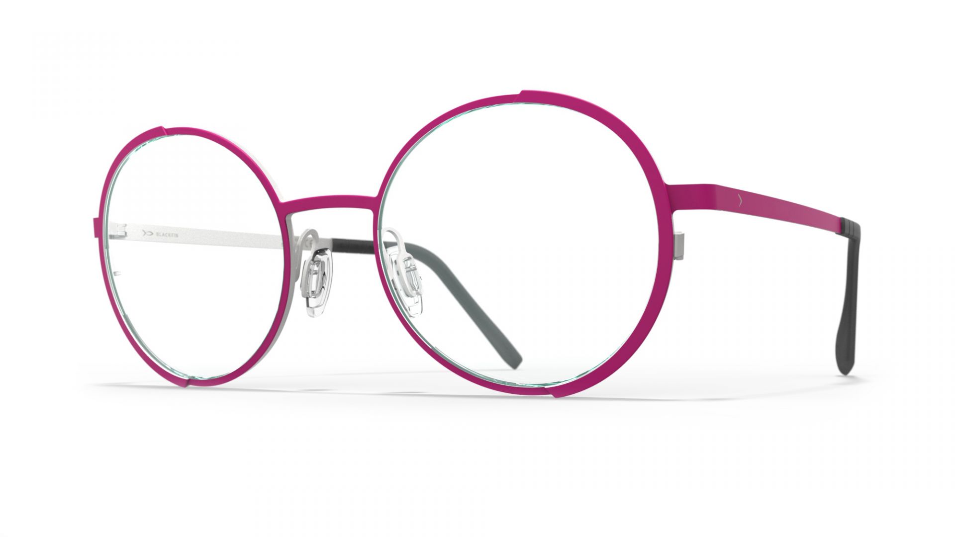 Korrektionsfassungen für Damen Pink/white pink | Blackfin Milos Round